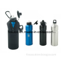 Promotional Alu Water Bottles 750ml -with Case (09FS039)